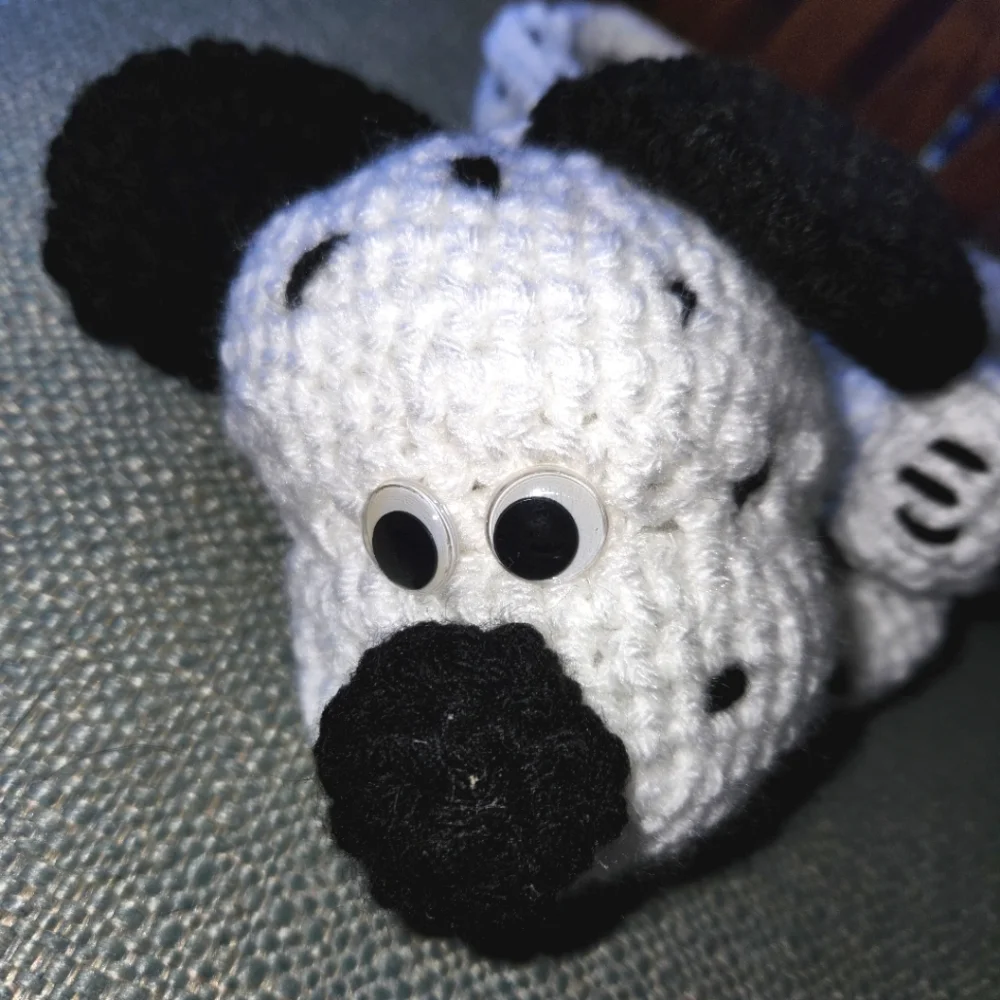 (Copy) Dalmation Puppy New Toy Hand Crocheted - Picture 2 of 8